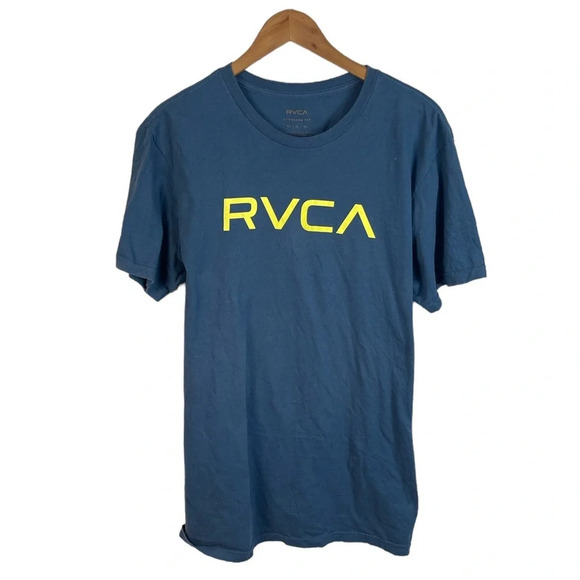TS85 Mens RVCA Skater Brand Standard Graphic Logo T Shirt XL - Picture 1 of 4
